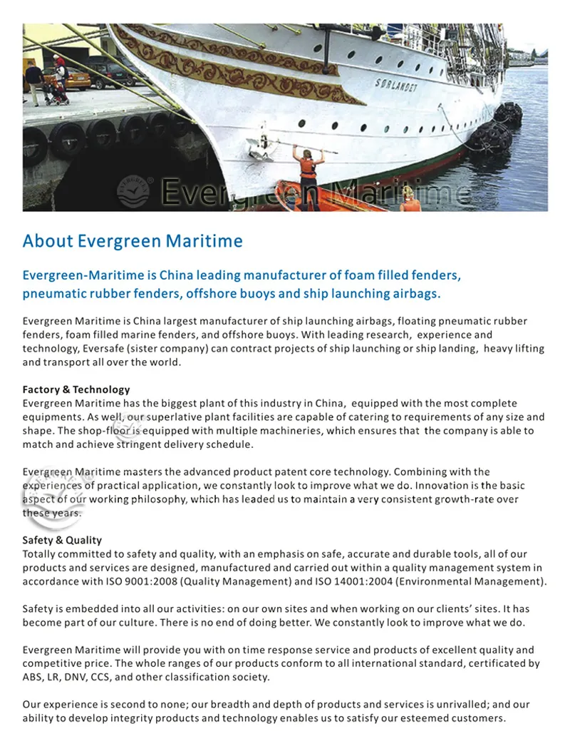 0.9m*1.5m Foam Filled Boat Fender