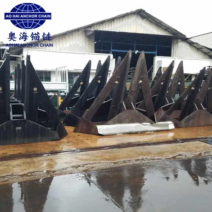 15t 15000kg Marine Flipper Delta Anchor with ABS Dnv Kr Lr BV Nk CCS Rina...Cert.