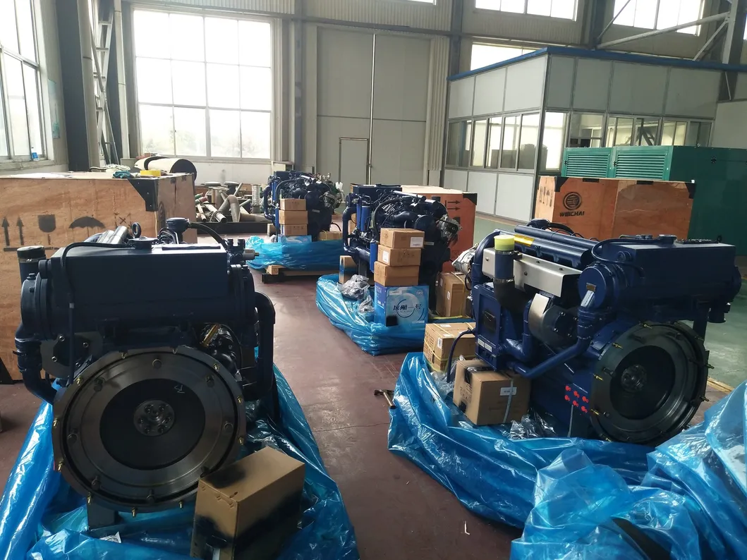 165HP/1800rpm Water Cooling 6 Cylinders Weichai Wp6 Series Deutz Marine Diesel Engine (WP6C165-18)