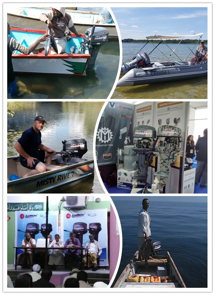 2 Stroke 15 25HP 30HP Enduro Outboard Motor Outboard Engine Gasoline
