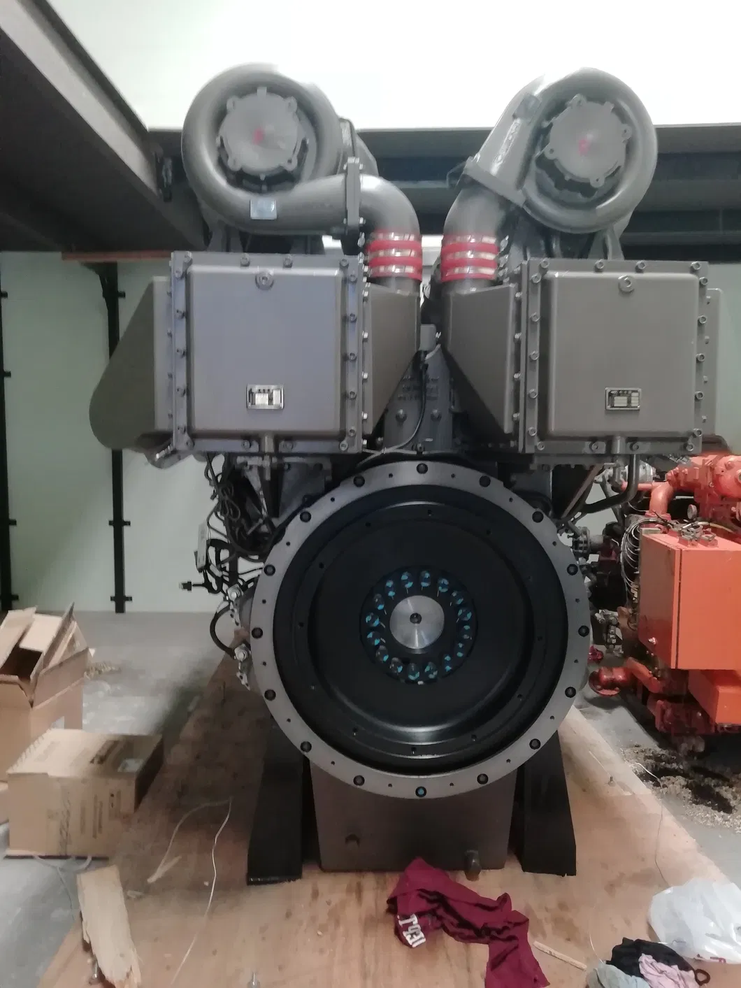 2200HP Marine Boat Propulsion System Main Engine Gearbox Shaft Propeller