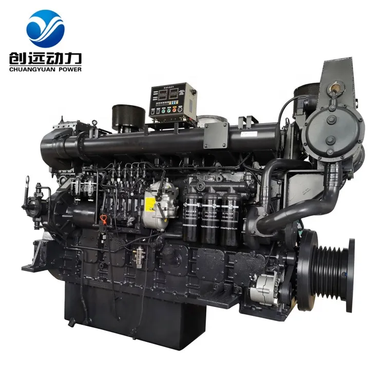 4 Stroke Inboard Marine Diesel Propulsion Engine with Advance Transmission Gearbox