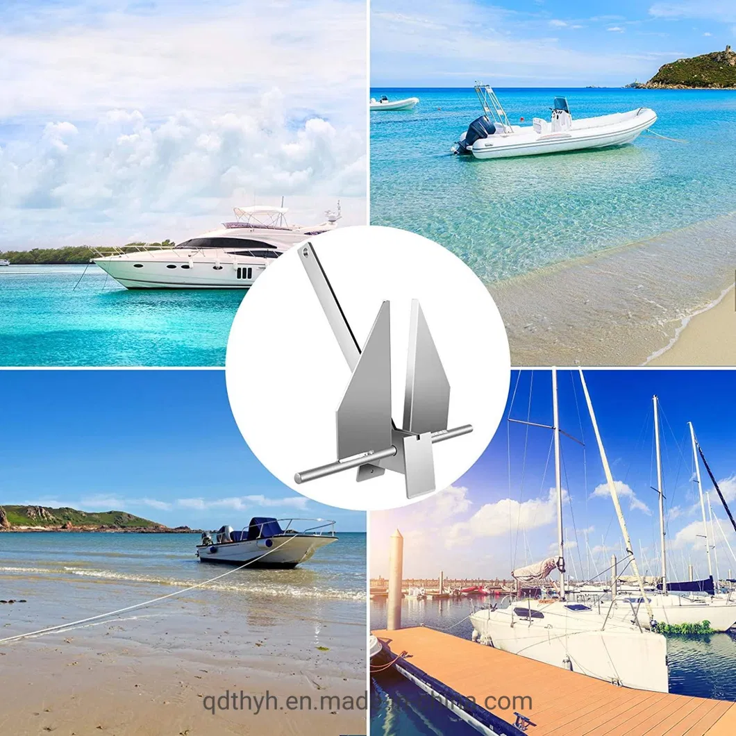 4 to 13.5 Tianhua Yihe Mooring Buoys Deluxe Fluke Anchor with Lr