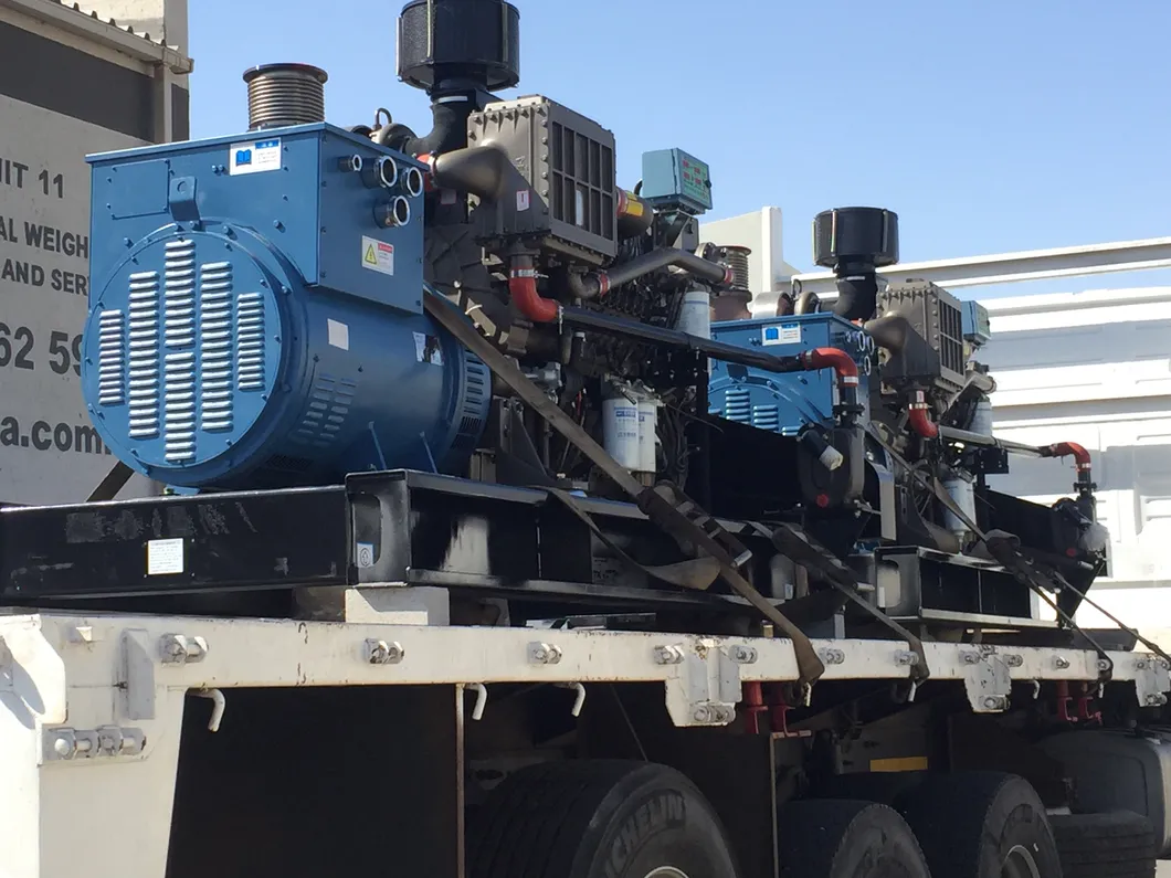 400kw Rated Power Auxiliary Generator Marine Diesel Genset Vessel Electricity