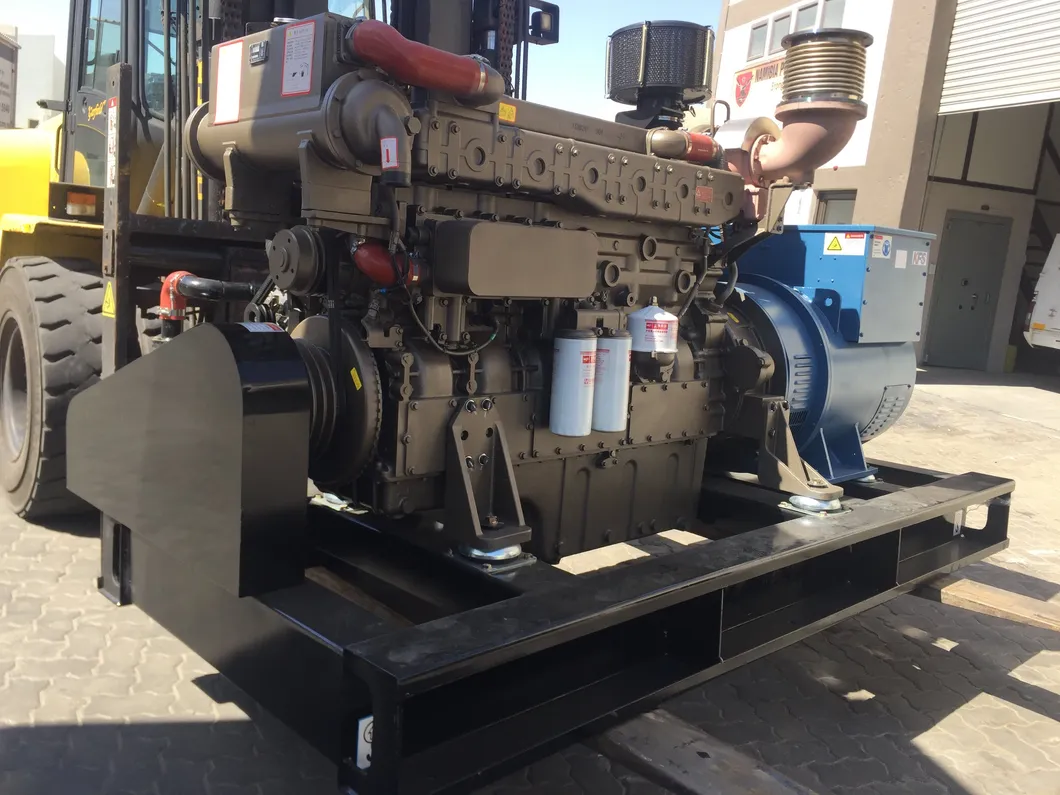400kw Rated Power Auxiliary Generator Marine Diesel Genset Vessel Electricity