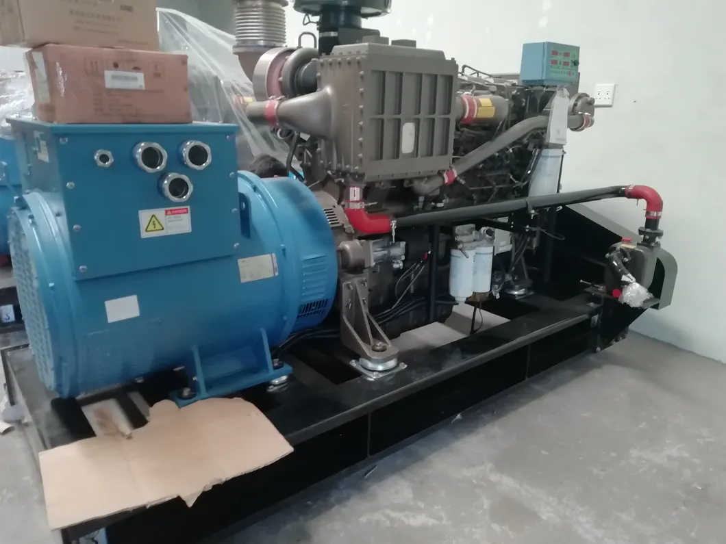 400kw Rated Power Auxiliary Generator Marine Diesel Genset Vessel Electricity