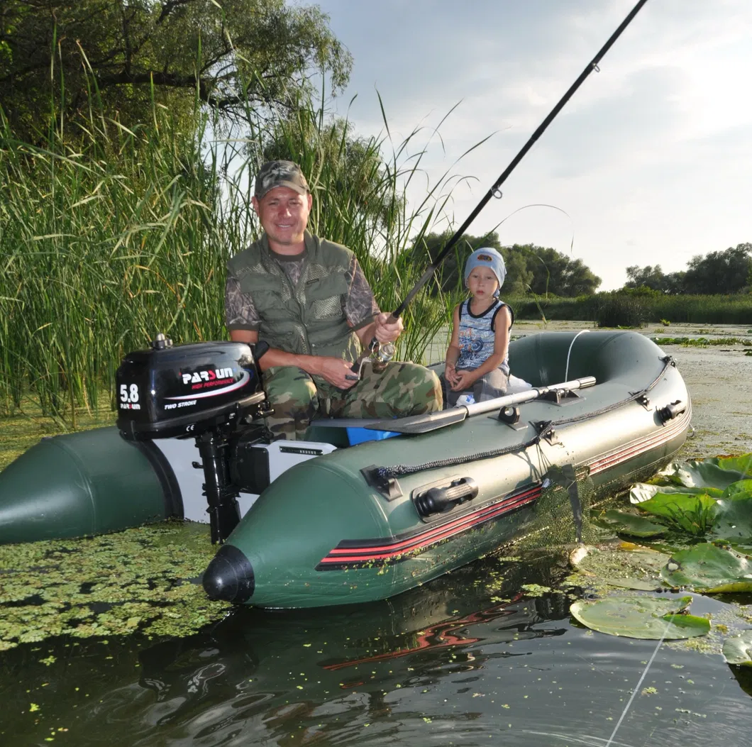 5HP outboard motor compatible for Tohatsu engine with 9L portable fuel tank