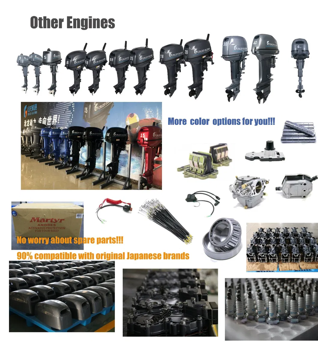 8HP Outborad Motor Marine Engine for Fish Boat