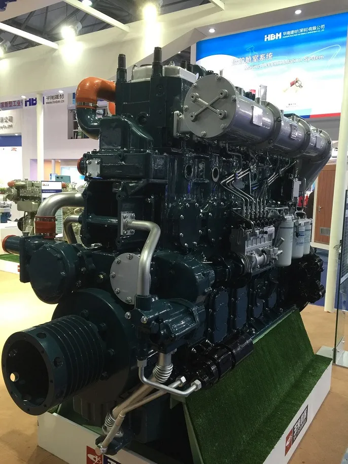 925HP 1350rpm Marine Diesel Engine for Fishing Boat Dredger Boat