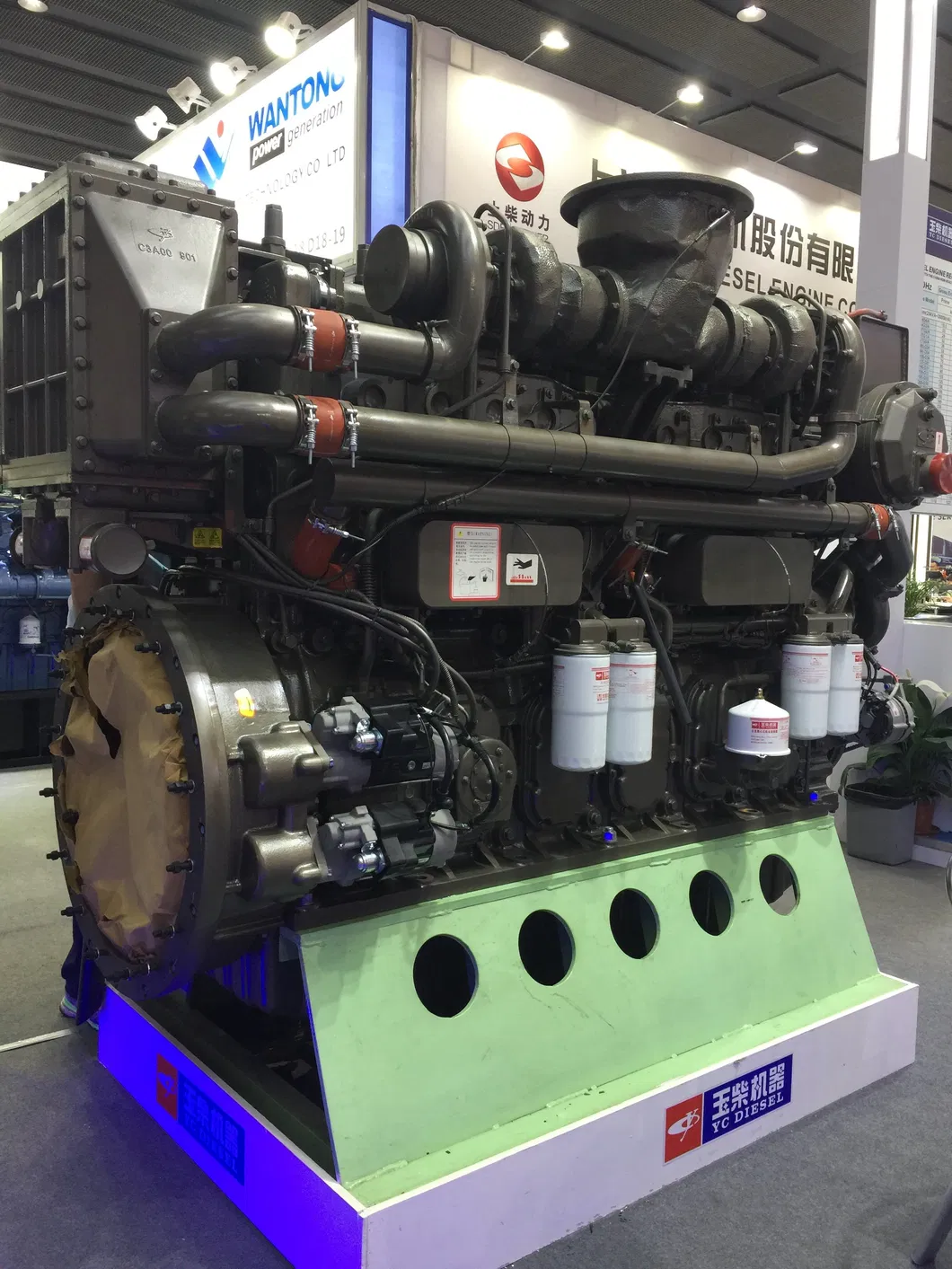 925HP 1350rpm Marine Diesel Engine for Fishing Boat Dredger Boat