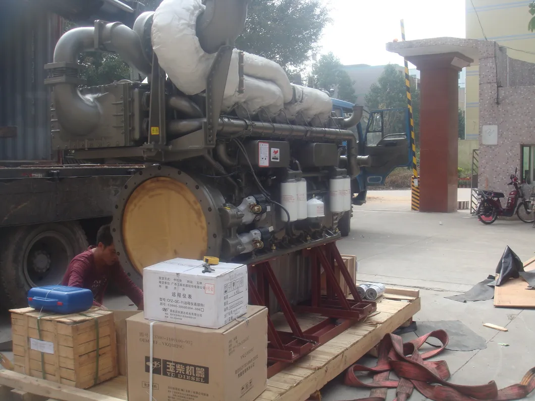 925HP 1350rpm Marine Diesel Engine for Fishing Boat Dredger Boat