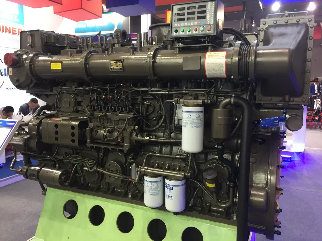 925HP 1350rpm Marine Diesel Engine for Fishing Boat Dredger Boat