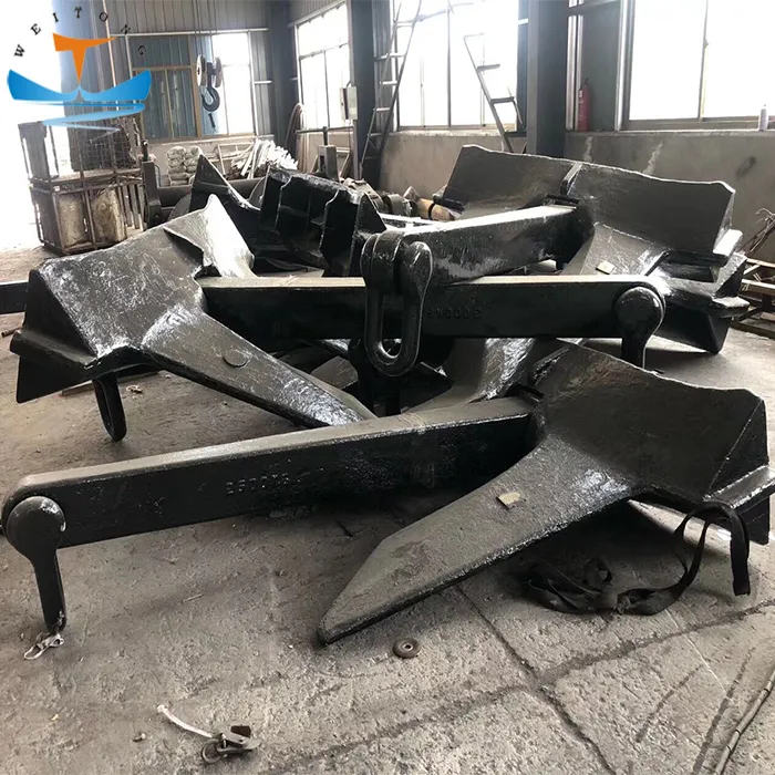 ABS Lr CCS Gl Nk Kr BV etc Certificate Marine/Boat/Ship De Hong Hhp Stockless Anchor for Sale