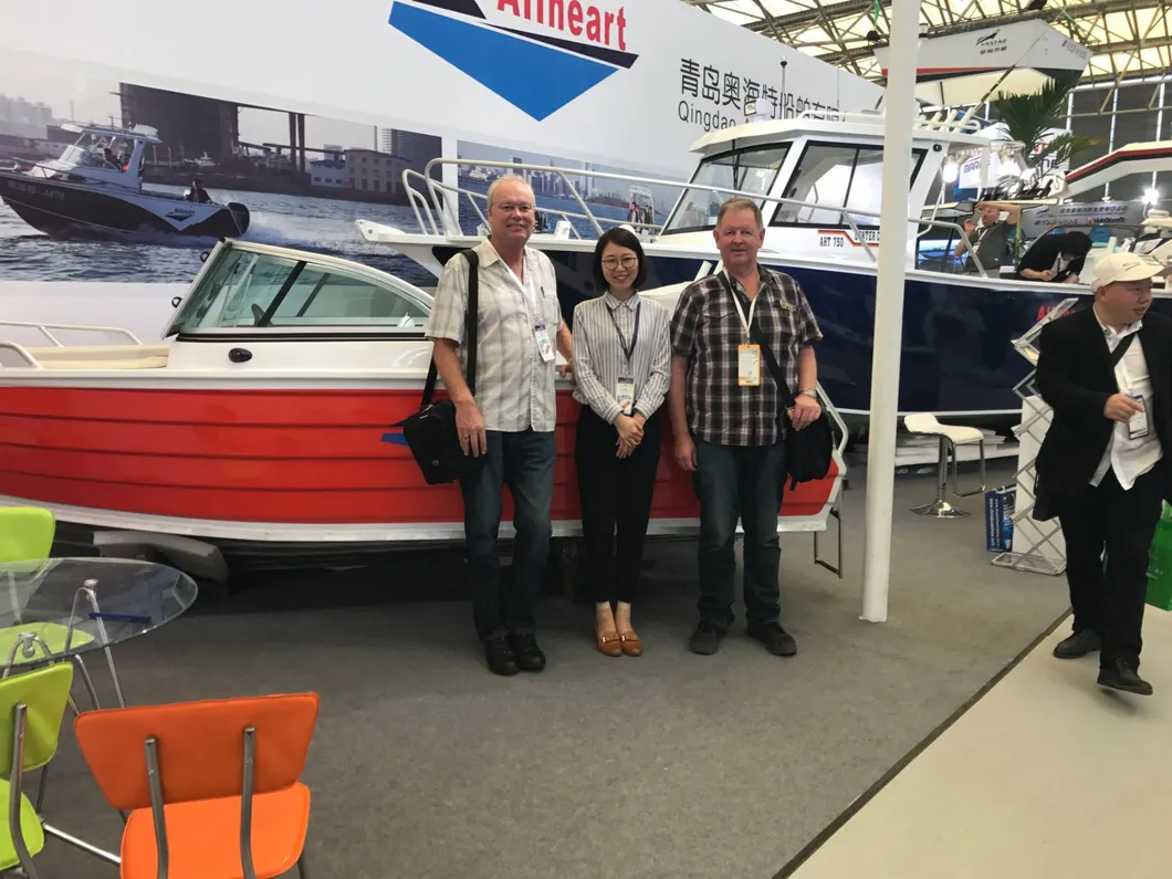 Aluminum Alloy Speedboat with 20 Gorsepower and a Maximum Speed of 22 Knots Aluminum Fishing Boat for Sale