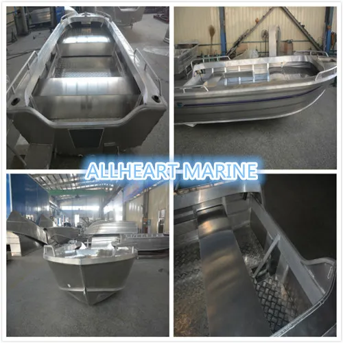 Aluminum Alloy Speedboat with 20 Gorsepower and a Maximum Speed of 22 Knots Aluminum Fishing Boat for Sale