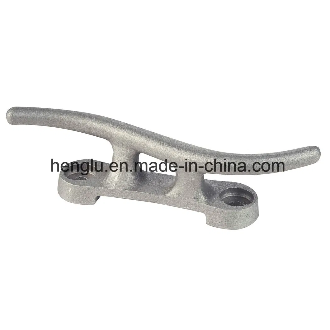 Aluminum "S" Dock Cleat with Polish Finish