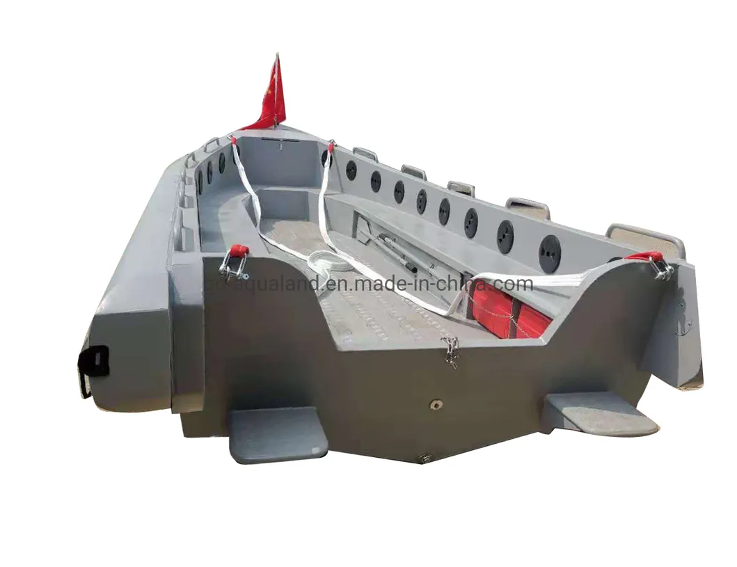 Aqualand 17-19feet 5.2-5.8m Aluminum Rib Rescue Patrol/Aluminium Solid Foam Collar Speed Motor Boat (SR520/580)