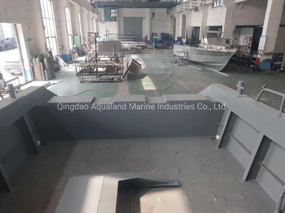 Aqualand 39feet 12m 12persons Aluminium Pilot Patrol Rescue /Aluminum Speed Cabin Motor Boat (1200alc)