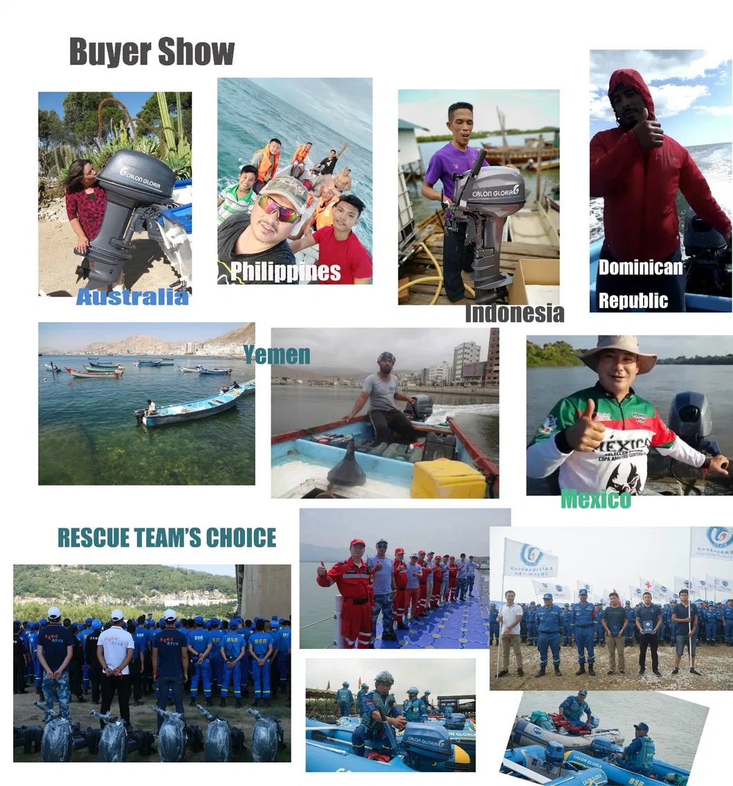 Calon Gloria 2 Stroke Outboard Motor 9.9HP Gasoline Boat Engines