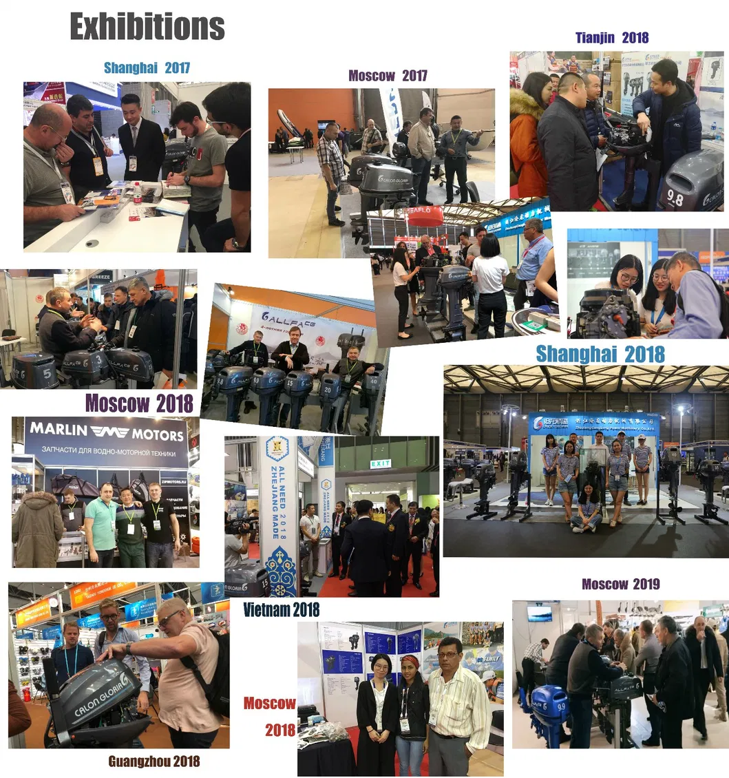 Calon Gloria 2 Stroke Outboard Motor 9.9HP Gasoline Boat Engines