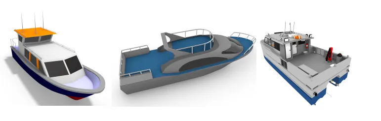 China 13m Aluminum Catamaran Fire and Rescue Work Boat for Sale