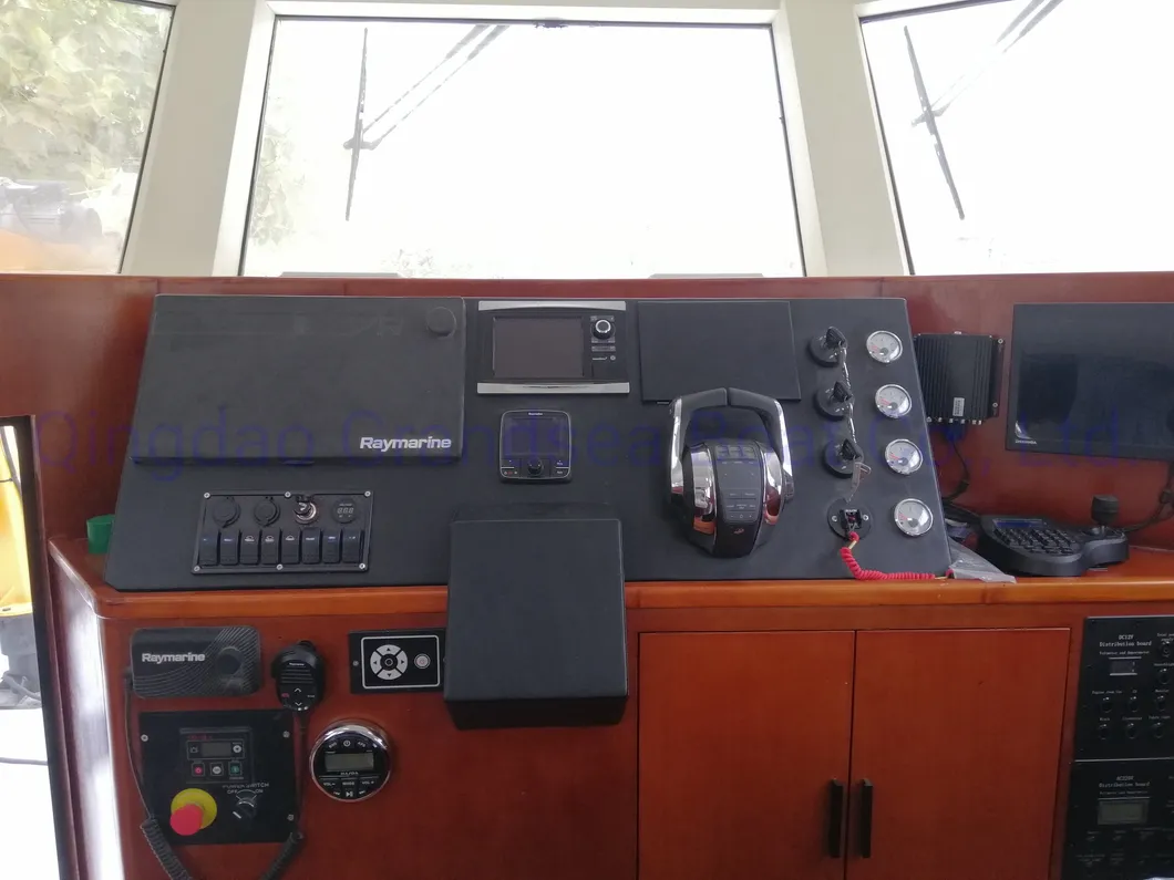 China 53FT Aluminum Fishing Coastal Offshore Pleasure Boat for Sale Australia