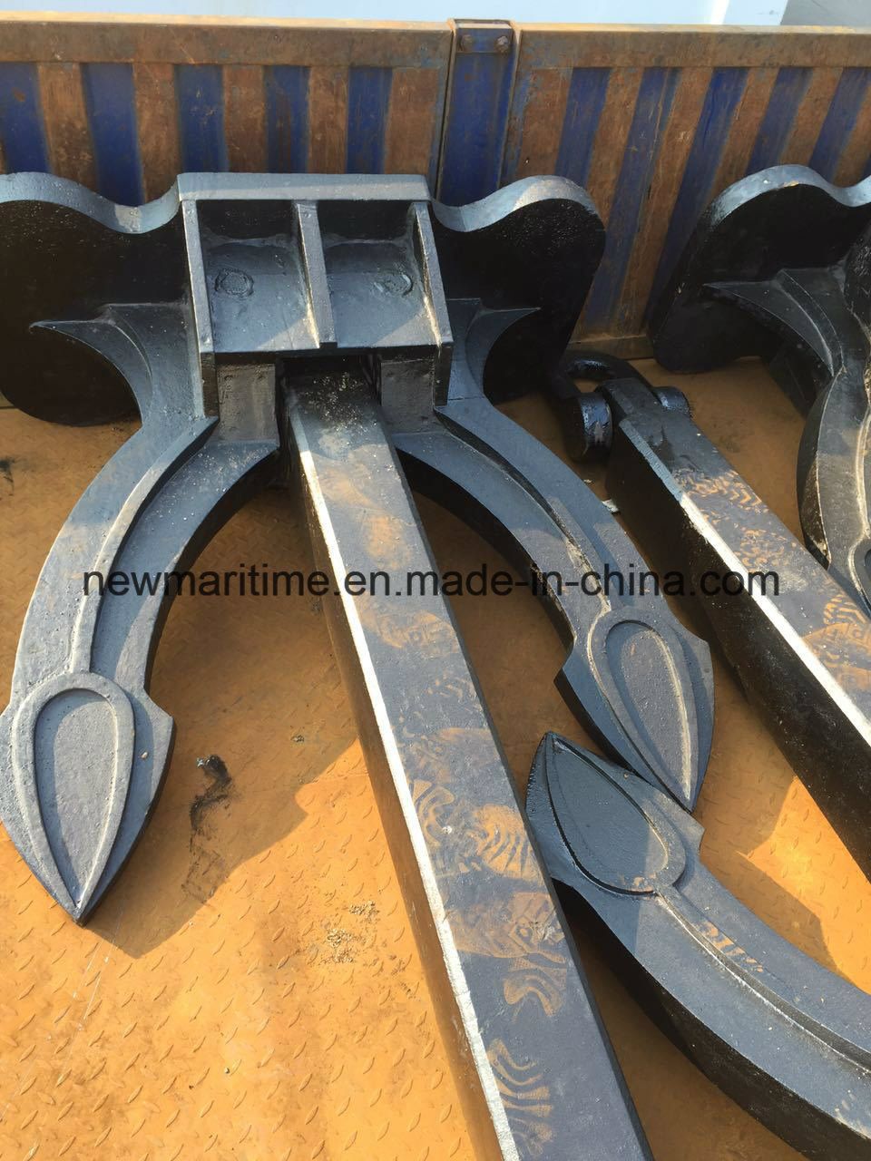 Chinas Hot DIP Galvanized Marine Spek Anchor with CCS, BV, Lr, ABS, Dnv, Rina, RS, Nk