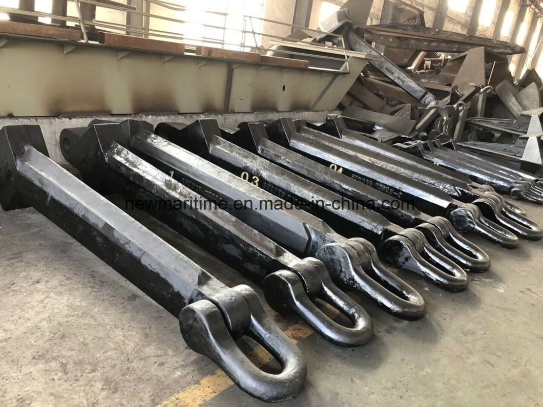 Chinas Hot DIP Galvanized Marine Spek Anchor with CCS, BV, Lr, ABS, Dnv, Rina, RS, Nk