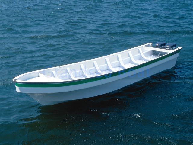Chinese 31FT FRP Fishing Work Panga Boat for Sale
