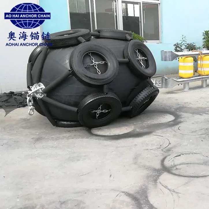 Dia. 4.5mxlength 9.0m Floating Pneumatic Marine Rubber Fender
