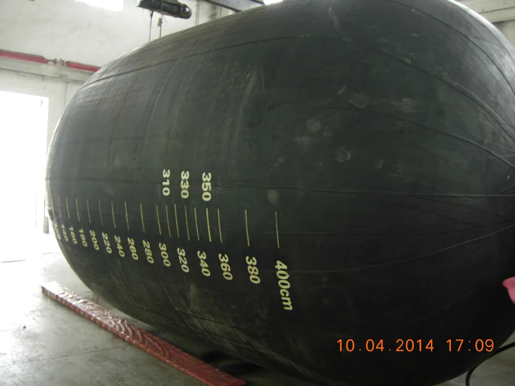 Dia. 4.5mxlength 9.0m Floating Pneumatic Marine Rubber Fender