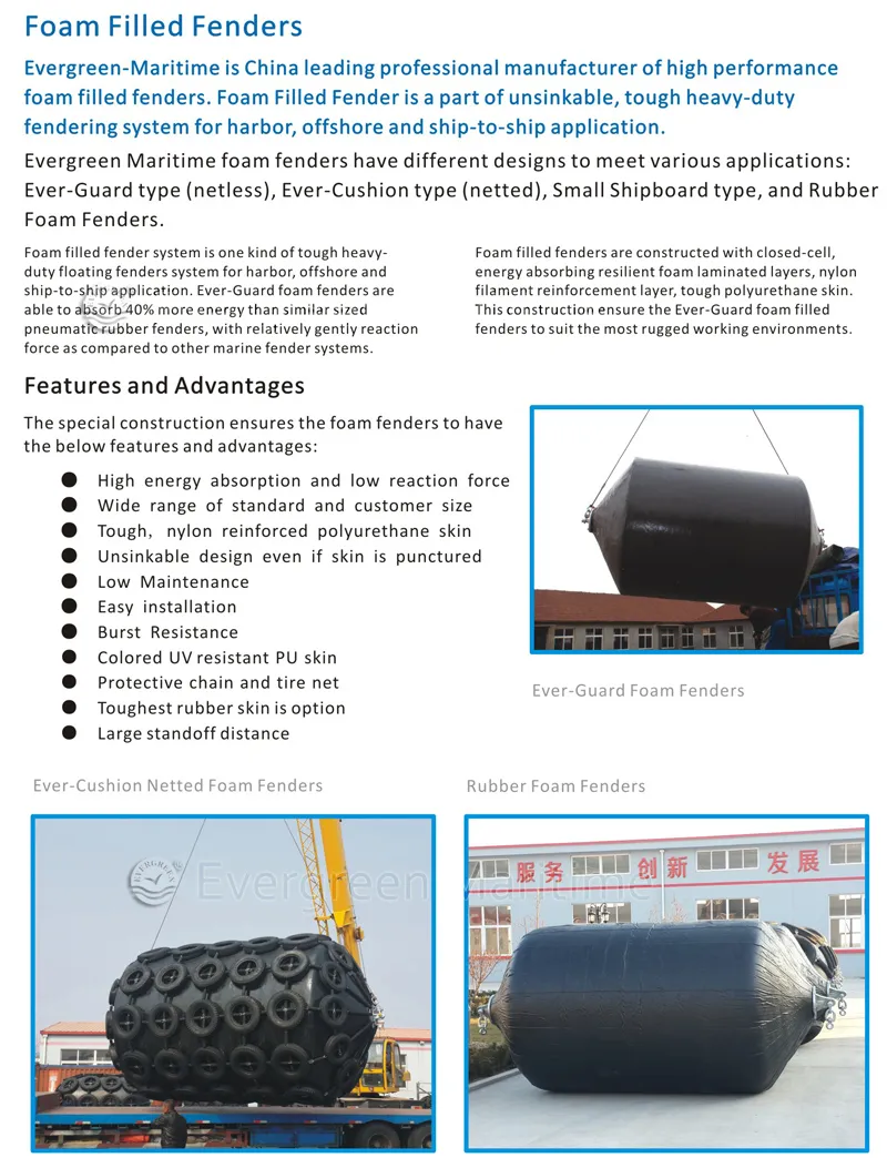 Difference Between Foam Filled Fender and PVC Fender