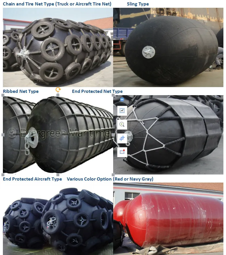 Evergreen Floating Net Type Yokohama Pneumatic Rubber Fender
