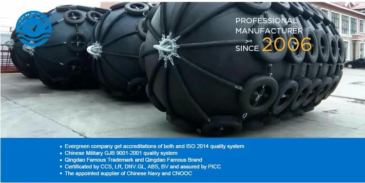 Evergreen Marine Pneumatic Yokohama Rubber Fender Price