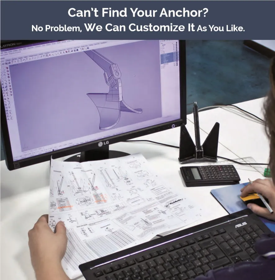 Factory Directly Shipping 316ss Stainless Steel Bruce Claw Boat Anchor for Marine