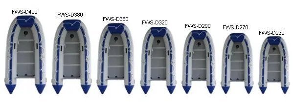 Funsor Inflatable Boat with Al Floor (FWS-D360)