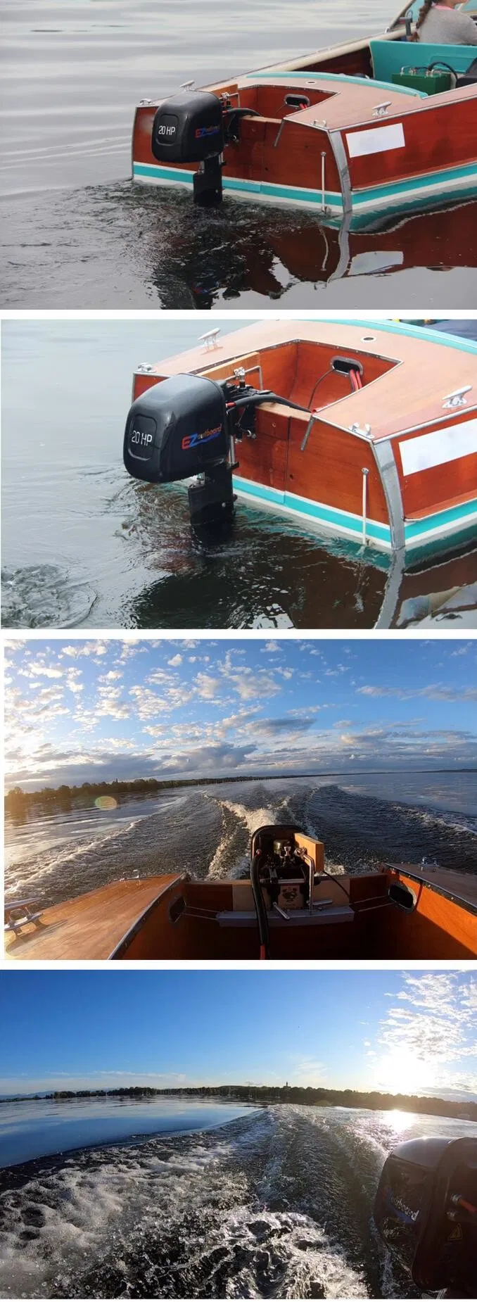 Golden Motor Pure Electric Outboard, Electric boat propulsion