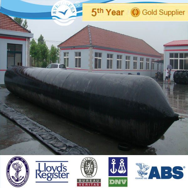 Hosting and Moving Marine Rubber Airbag