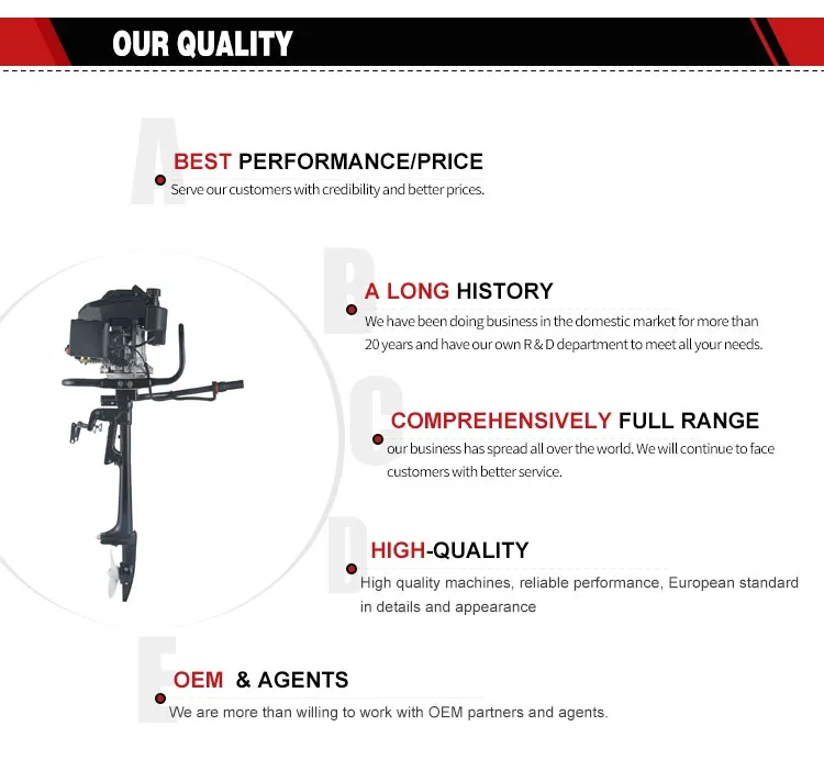 Hot Sale 4 Stroke 196cc 6HP Outboard Motor / Outboard Engine/ Boat Engine