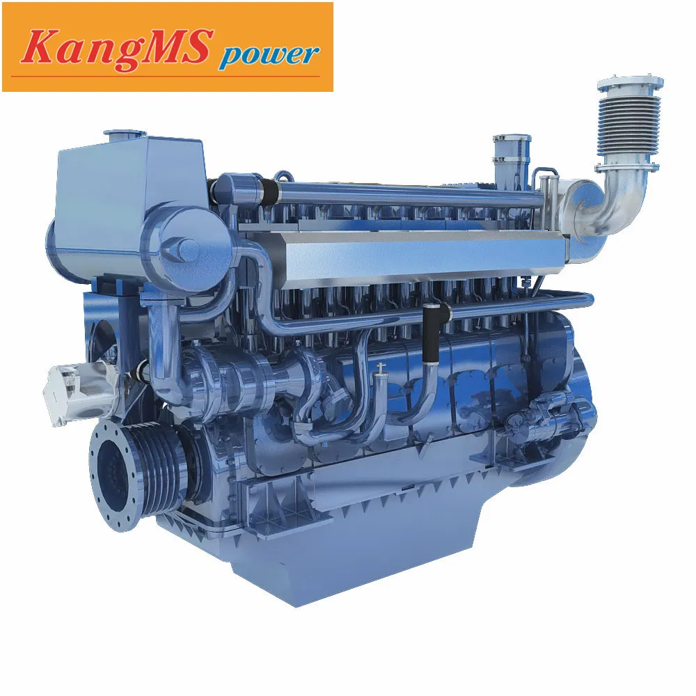 Inboard Motor 540HP 1200rpm Diesel China Marine Engine Use for Cargo Boat