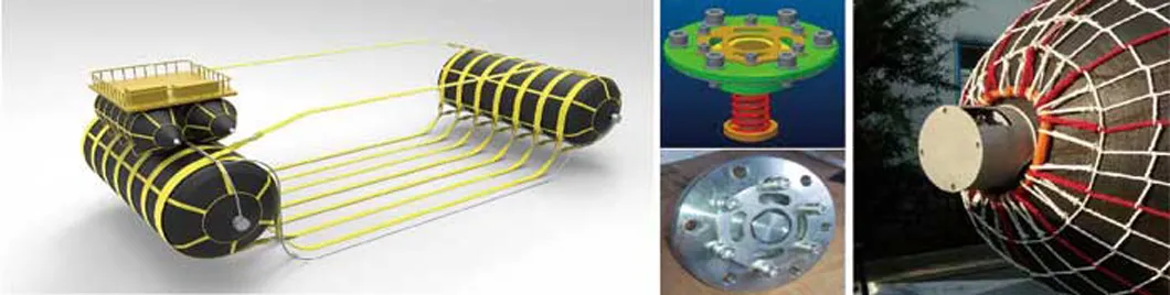 Individual Type Pipeline Buoyancy Air Bags Salvage Airbag for Saling in Deep Water