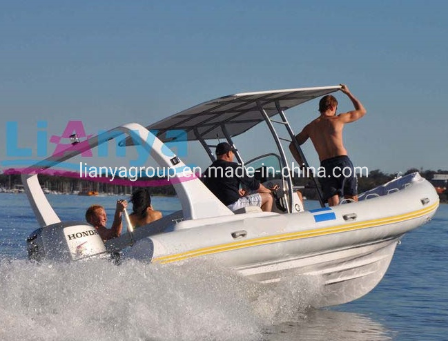 Liya 5.2m-8.3m Hypalon Rib Boats Fiberglass Hull Boats Sales Near Me
