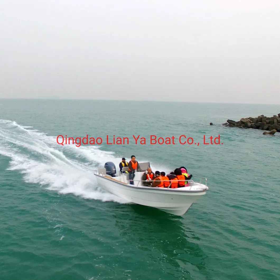 Liya Fiberglass Speed 14FT-25FT Fishing Boats Panga Boats with Engines