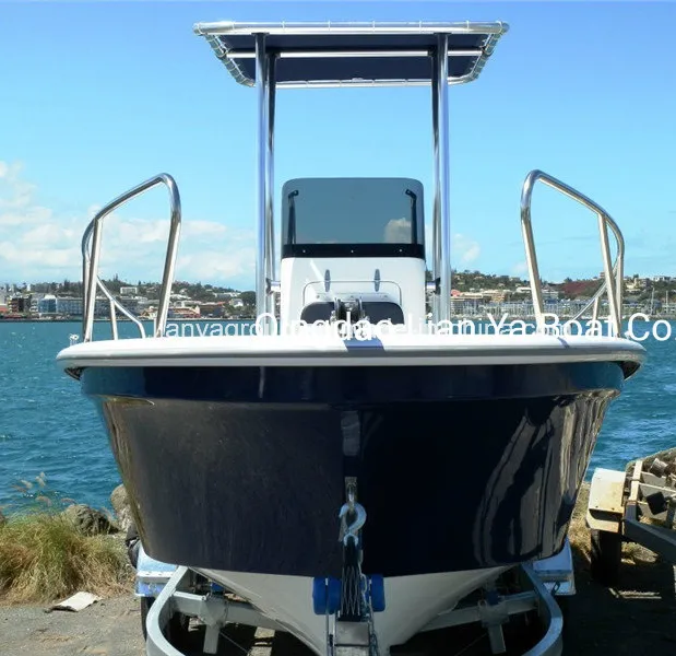 Liya Fiberglass Speed 14FT-25FT Fishing Boats Panga Boats with Engines