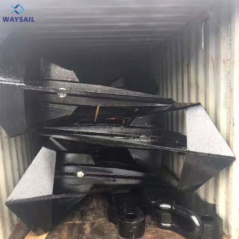 Lr , ABS, BV, Kr, Dnv Certificated Hhp Delta Type Anchor for Mooring Project