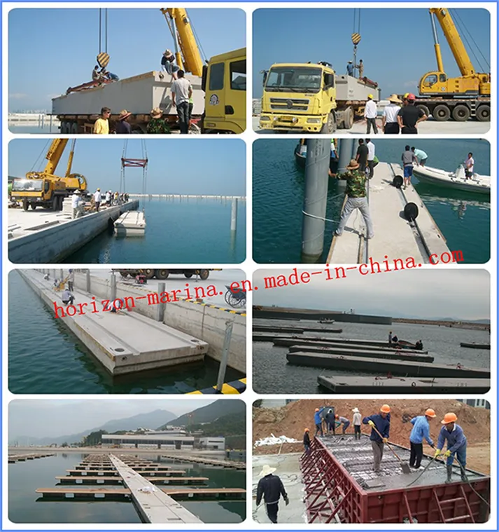 Marina Project of Aluminum Pontoon for Yacht