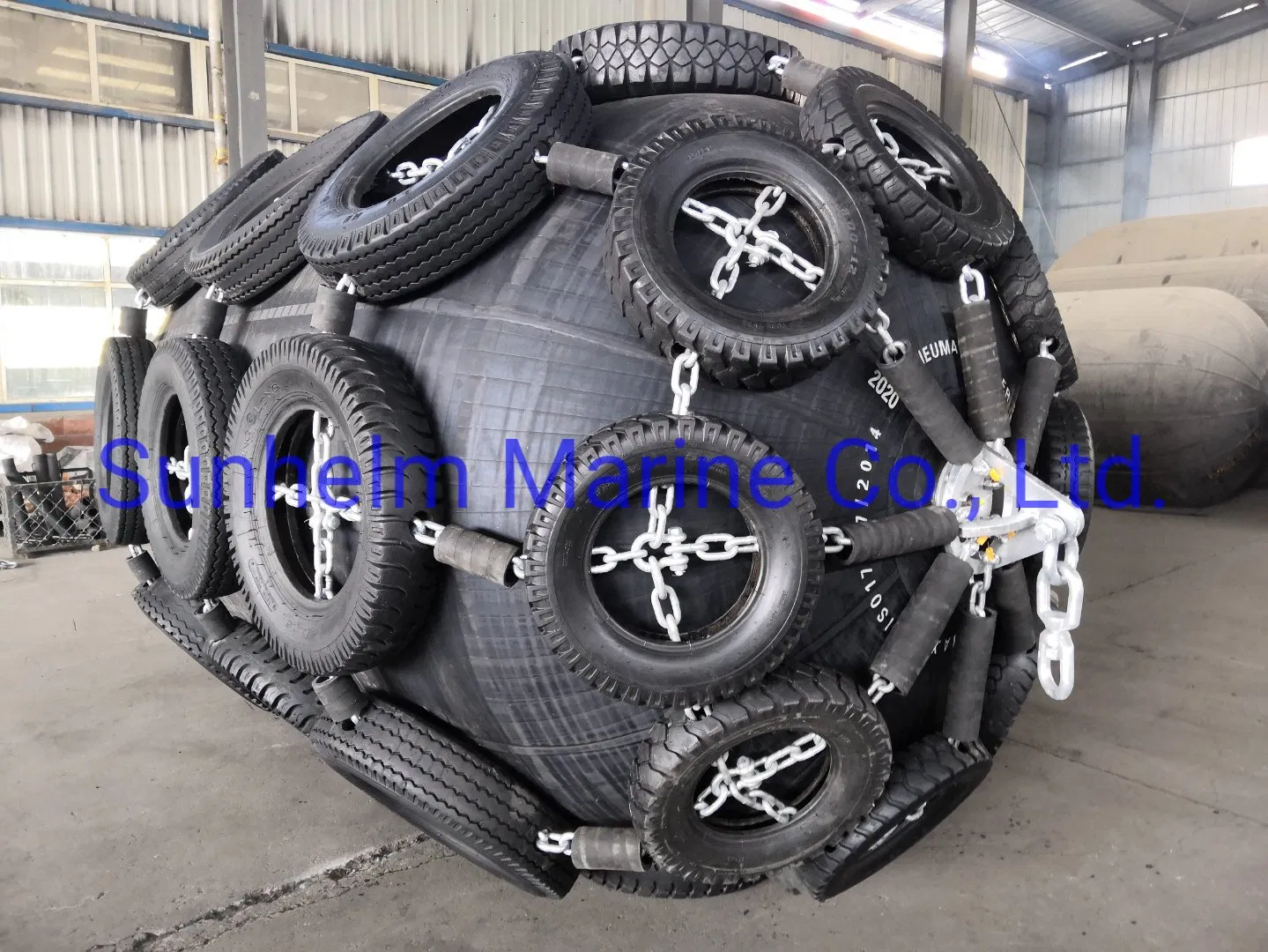 Marine Ship Docking Yokohama Fender Also Called Pneumatic Fender