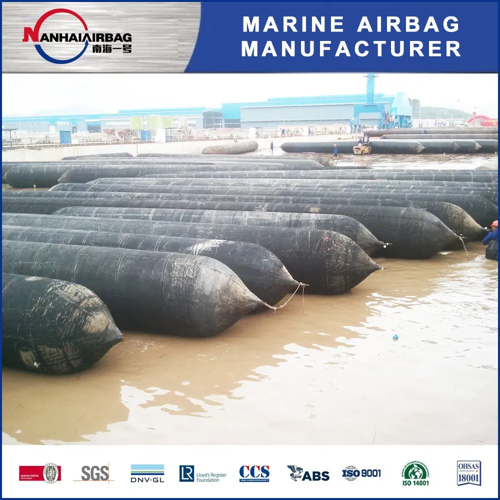Marine Ship Launching Airbags with ISO 14409. Certificated by Lr , ABS, CCS.
