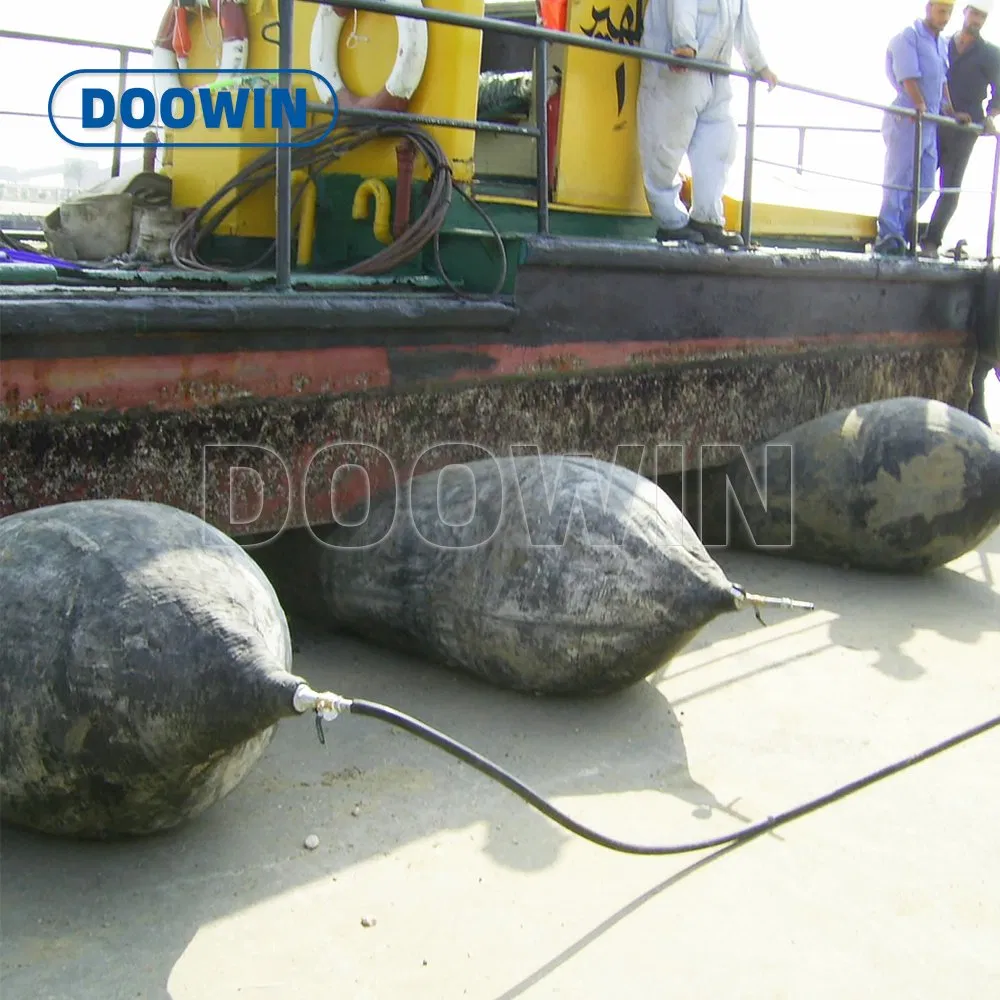 Marine Supplies Rubber Airbag Hosting and Moving Water Ship Launching Airbag