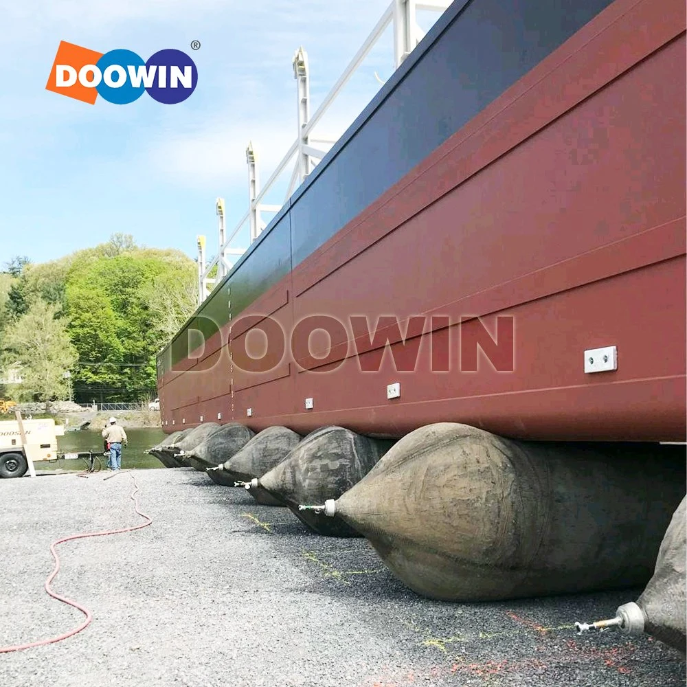 Maritime Floating Rubber Rollers Bags, Heavy Lift Airbags for Ship, Dredgers, Tugboat, Fishing Boat Marine Launching